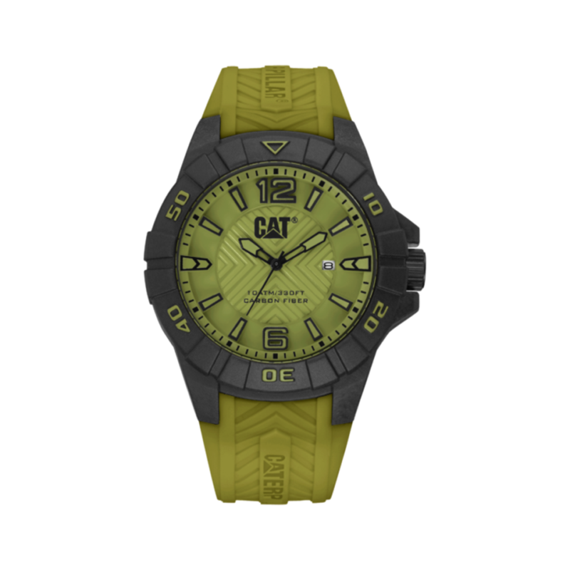 CAT KARBON – MILITARY GREEN MEN’S WATCH K1.121.23.331