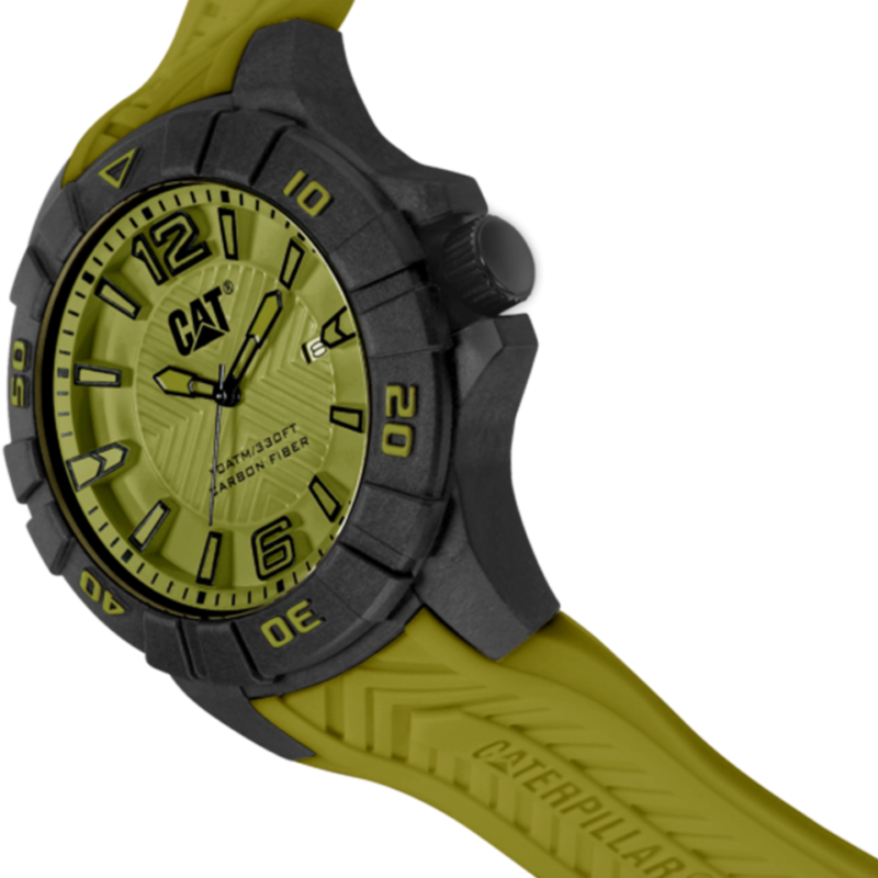 CAT KARBON – MILITARY GREEN MEN’S WATCH K1.121.23.331