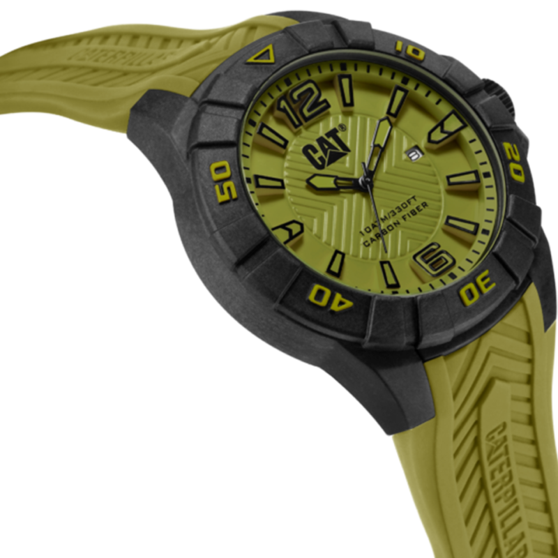 CAT KARBON – MILITARY GREEN MEN’S WATCH K1.121.23.331